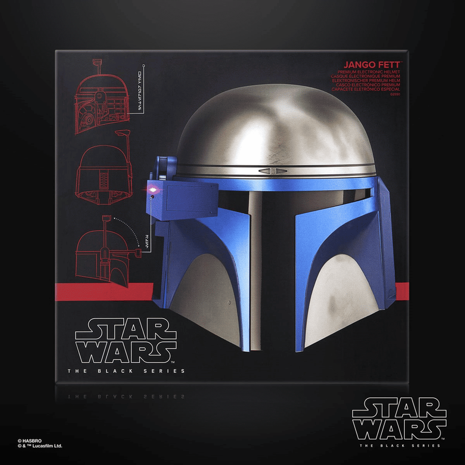 Star Wars Black Series Jango Fett Electronic Roleplay Helmet Prop Replica