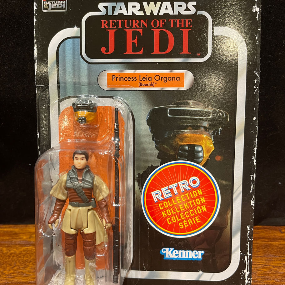 Princess Leia Organa action figure, Star Wars Retro Collection Kenner
