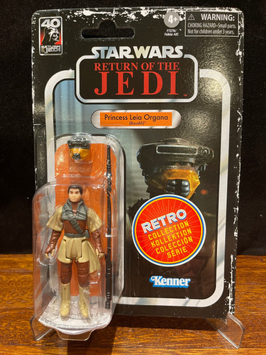 Star Wars RETRO Collection PRINCESS LEIA (BOUSHH) Action