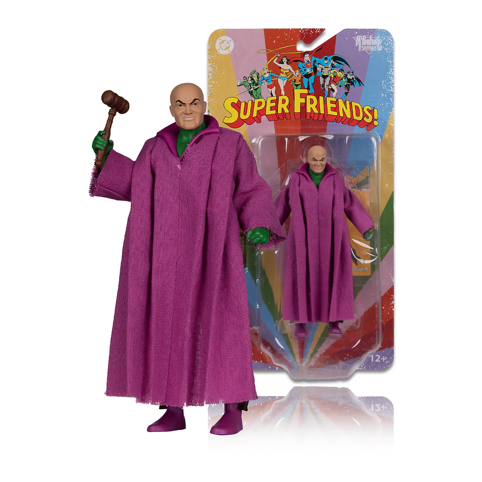 McFarlane Toys Judge Luthor DC Retro Super Friends 6" Figure