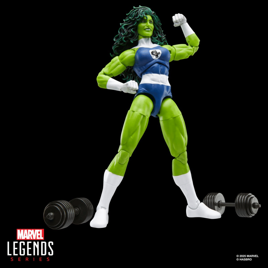 Fantastic Four Retro Marvel Legends She-Hulk 6-Inch Action Figure