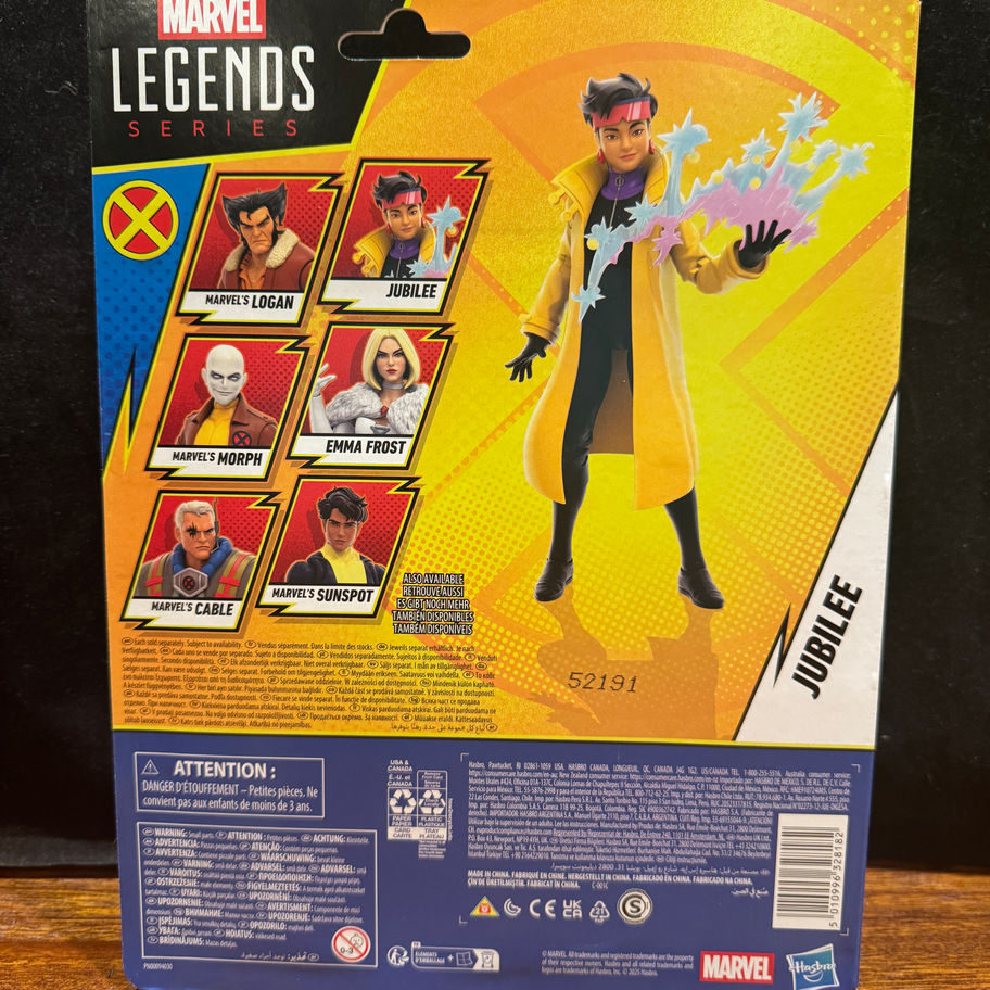 Marvel Legends X-MEN '97 Retro JUBILEE 6" Action Figure