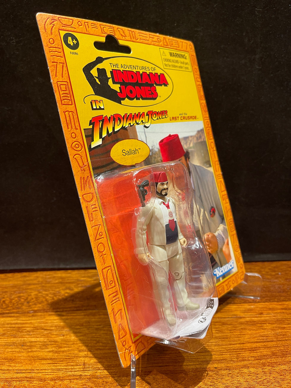Miniatura: INDIANA JONES Retro Collection SALLAH (LAST CRUSADE) 3.75" Kenner Action Figure