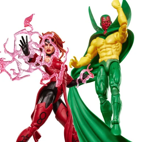 Marvel Legends Avengers: The Crossing Vision & Scarlet Witch Action Figures