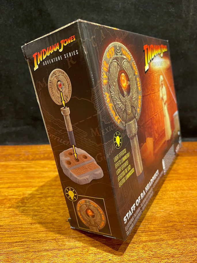 INDIANA JONES Adventure Series STAFF OF RA HEADPIECE Prop Replica