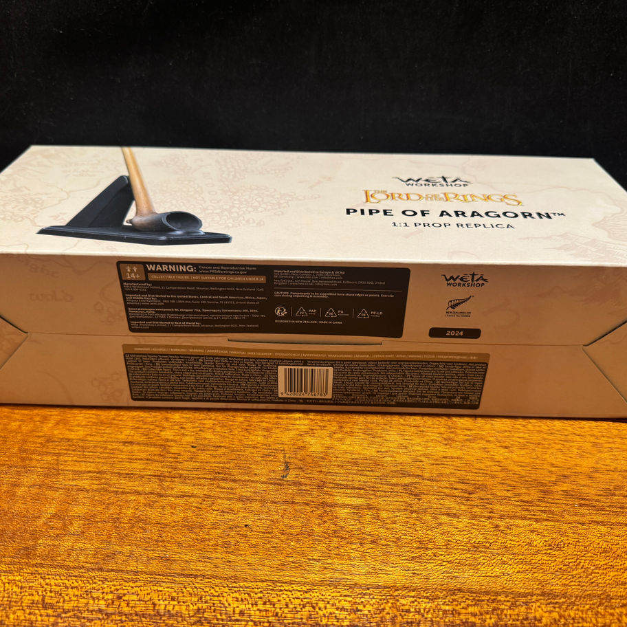 LORD OF THE RINGS - PIPE OF ARAGORN 1:1 Scale Prop Replica by Weta