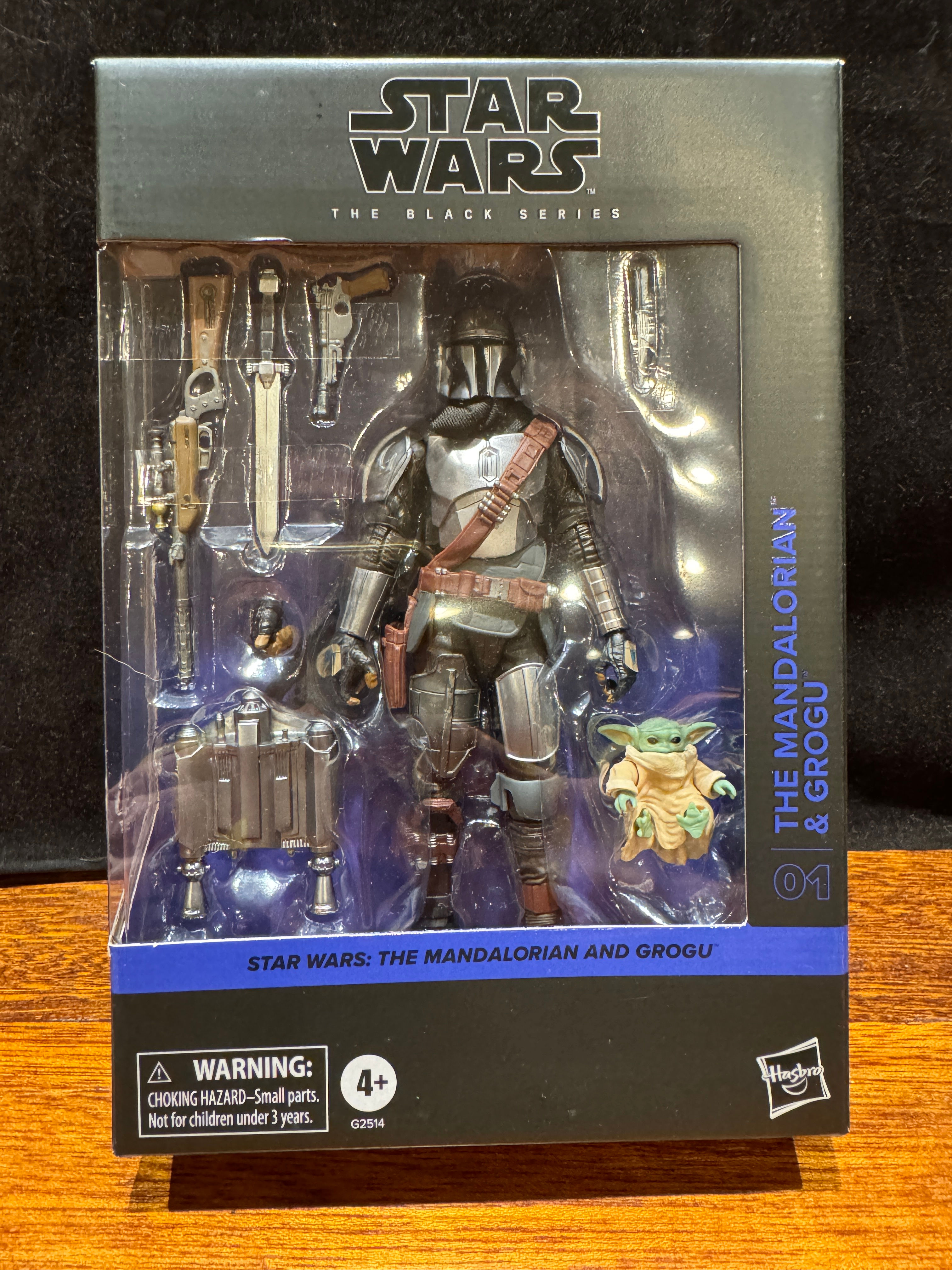 Star Wars Black Series MANDALORIAN & GROGU #01 DELUXE 6" Action Figure