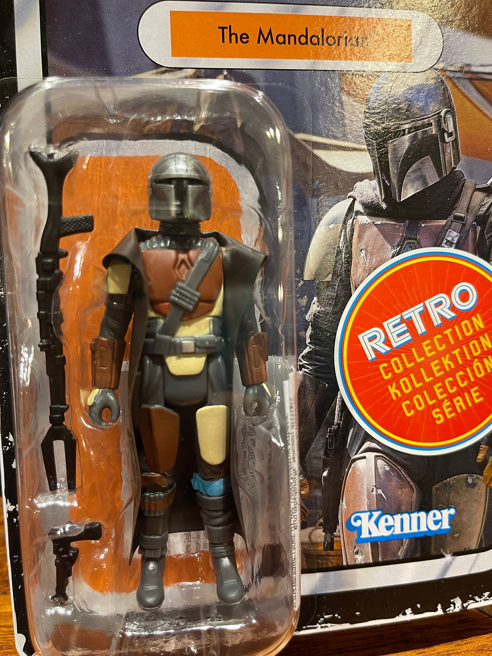 Thumbnail: Star Wars RETRO Collection MANDALORIAN 3.75" Action Figure