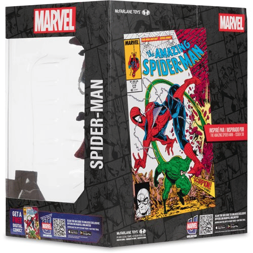 McFarlane Toys Amazing Spider-Man #318 1:10 Scale Posed Figure with Scene