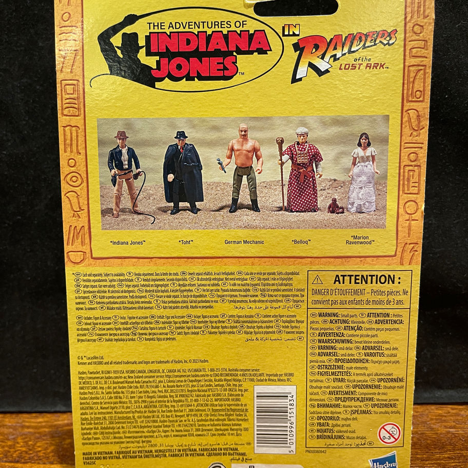 Indiana Jones Raiders of the Lost Ark action figures
