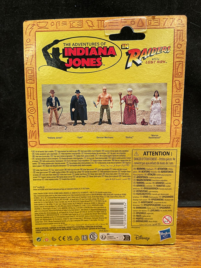Indiana Jones Raiders of the Lost Ark action figures