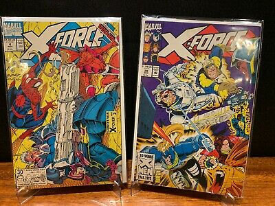 X-Force comic books #1 and #2