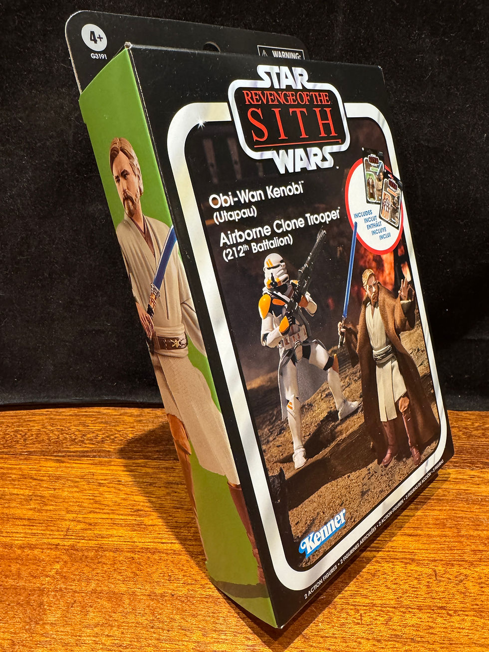 Miniaturbild: Star Wars Vintage Collection OBI-WAN & AIRBORNE CLONE TROOPER 2 Pack