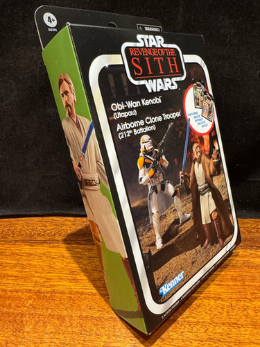 Star Wars Vintage Collection OBI-WAN & AIRBORNE CLONE TROOPER 2