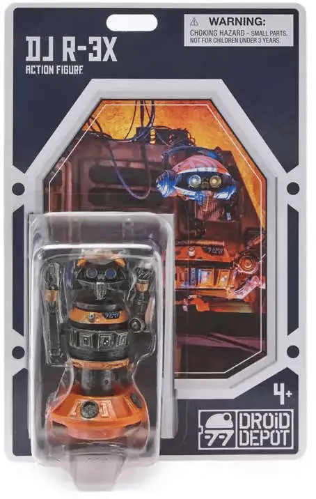 Star Wars DJ R-3X Exclusive Droid Depot Galaxy's Edge Figure