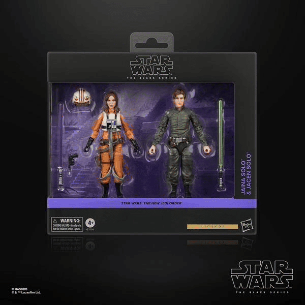 Star Wars Black Series Jaina Solo & Jacen Solo Exclusive 2-Pack