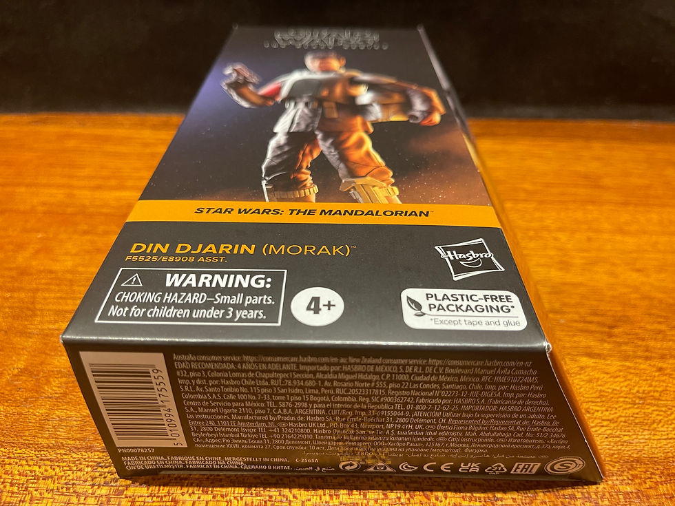 Miniatura: Din Djarin (Morak) Star Wars 6" action figure box