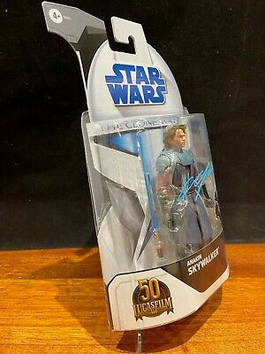 HAYDEN CHRISTENSEN AUTOGRAPH on STAR WARS Black Series ANAKIN SKYWALKER with COA