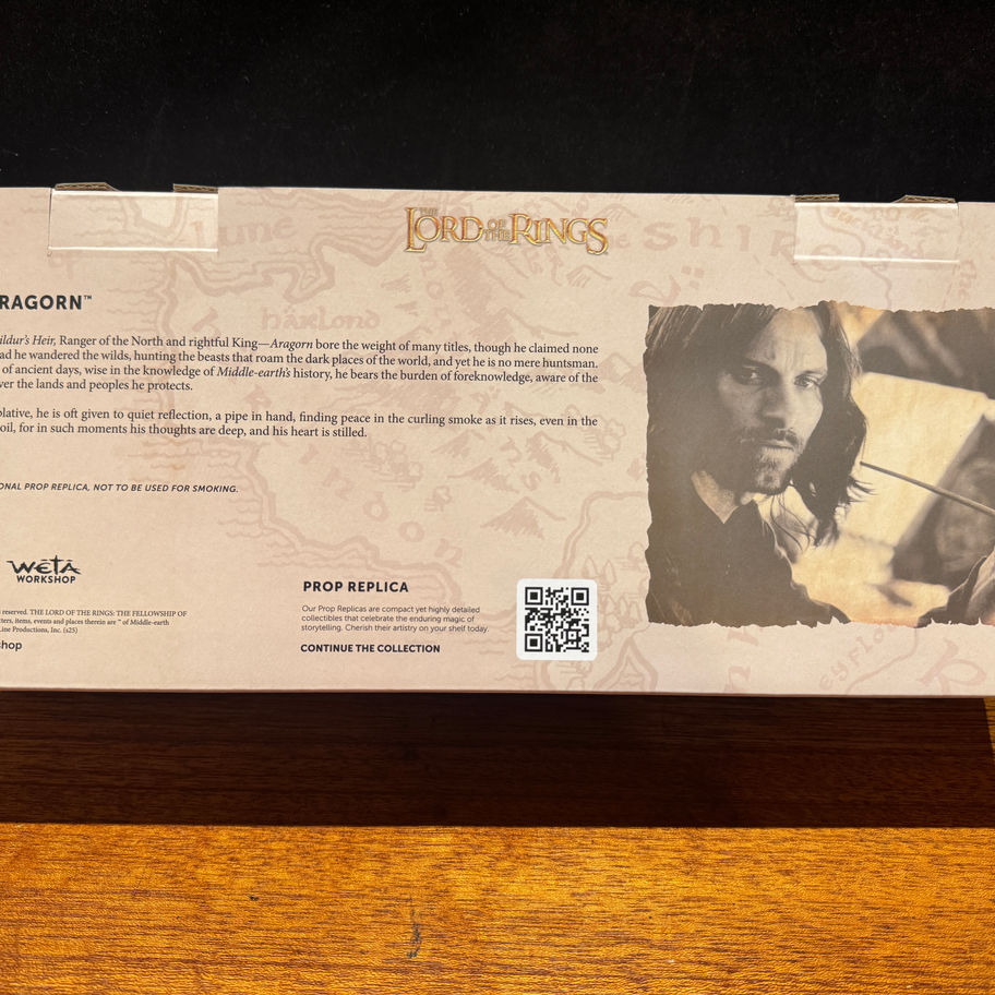 LORD OF THE RINGS - PIPE OF ARAGORN 1:1 Scale Prop Replica by Weta