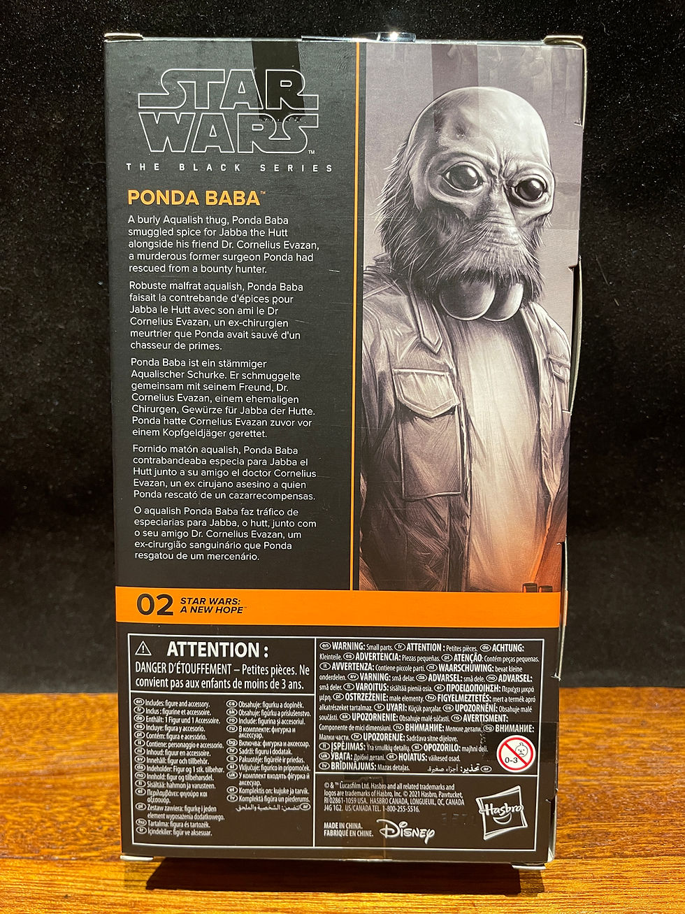 Miniaturbild: STAR WARS Black Series PONDA BABA #02 (A New Hope) 6" Action Figure