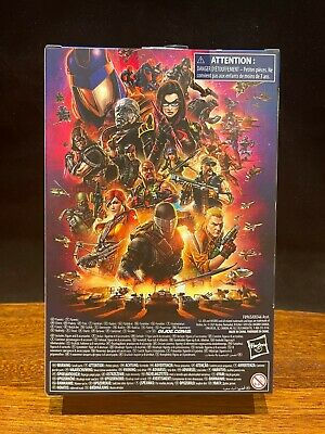 Action figure box back; multiple characters