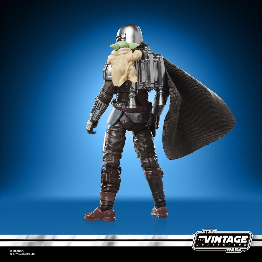 STAR WARS Vintage Collection Mandalorian & Grogu VC395 Deluxe Figure