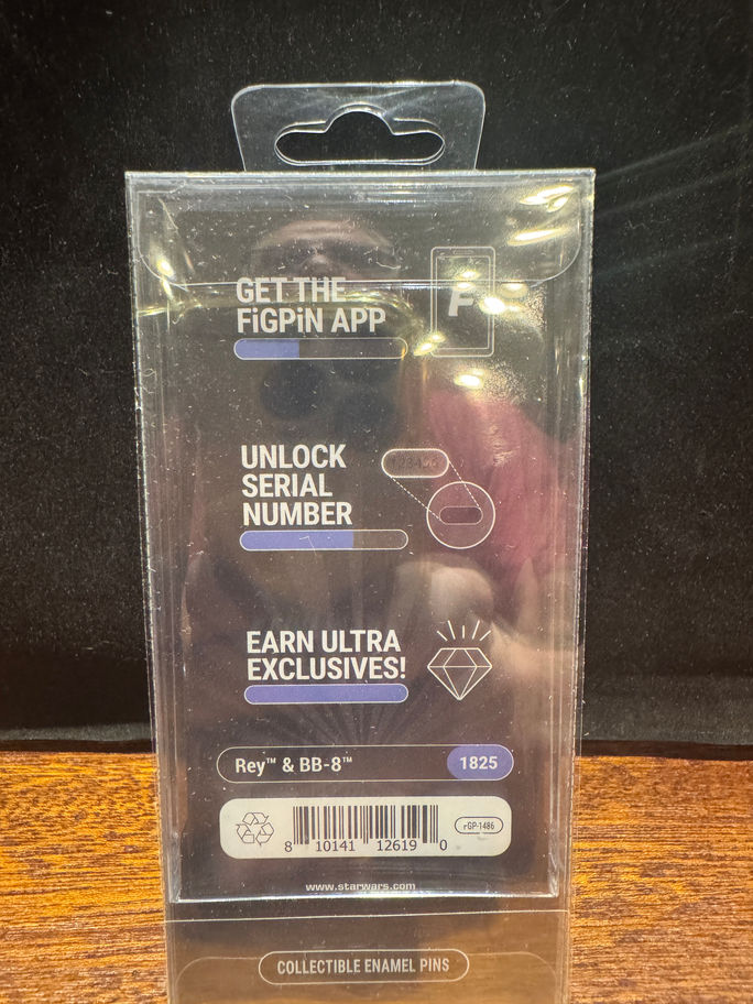 FiGPiN REY & BB-8 Star Wars Celebration Japan 2025 EXCLUSIVE Pin