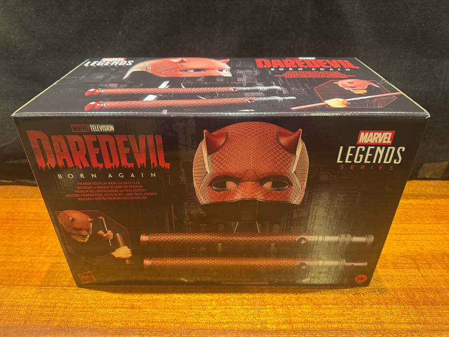 Marvel Legends DAREDEVIL Born Again MASK & BILLY CLUB Prop Replica