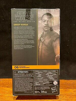 Greef Karga Black Series action figure box