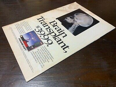 Brain Transplant ad, $39.99, vintage comic book back cover