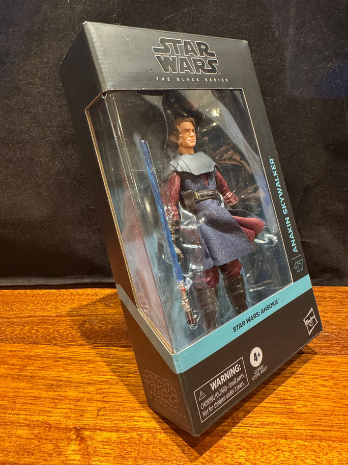 Anakin Skywalker (Ahsoka) action figure in box
