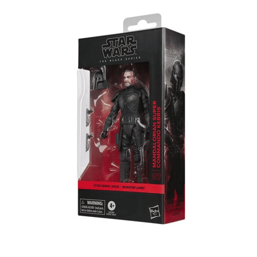 Star Wars Black Series Mandalorian Super Commando Kebris #07 Action Figure