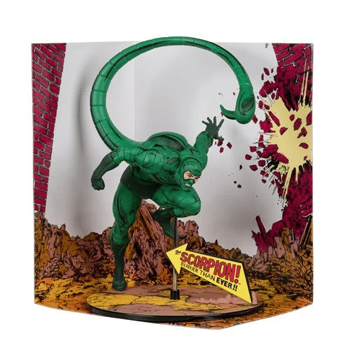 McFarlane Toys Scorpion Amazing Spider-Man #318 1:10 Scale Figure with Scene