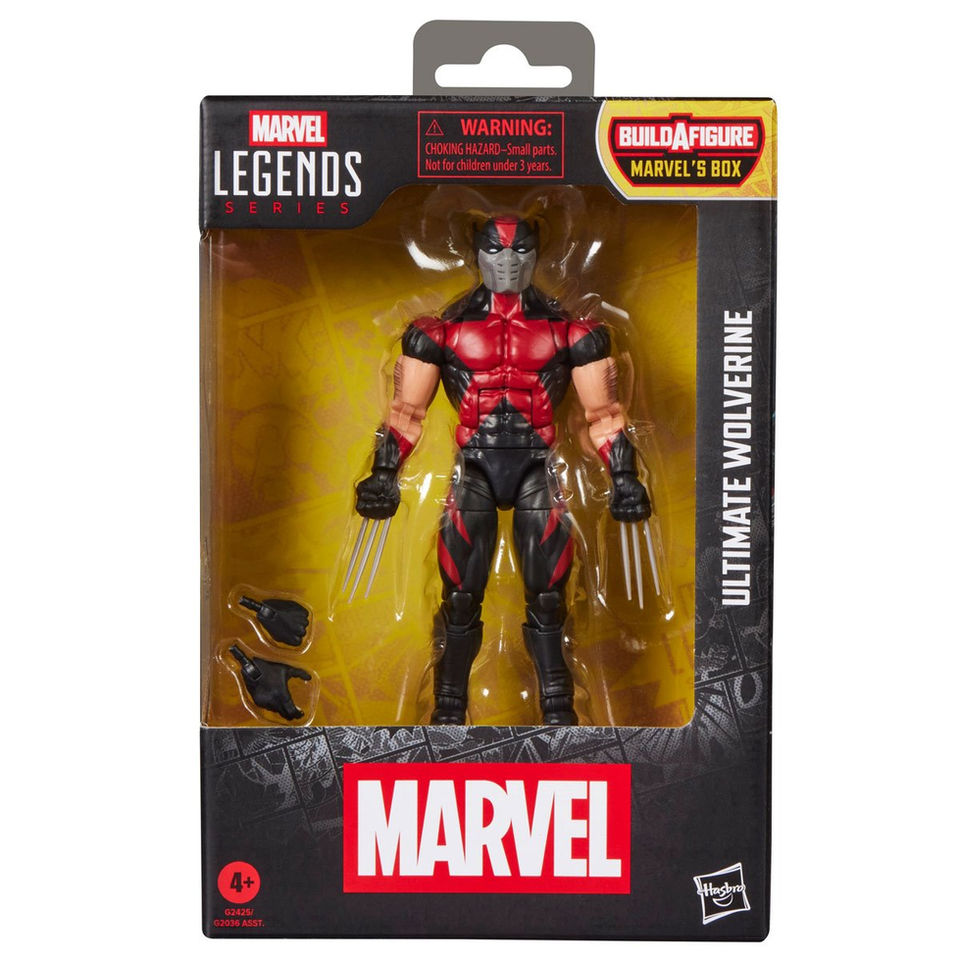 Marvel Legends Ultimate Wolverine BOX BAF Figure