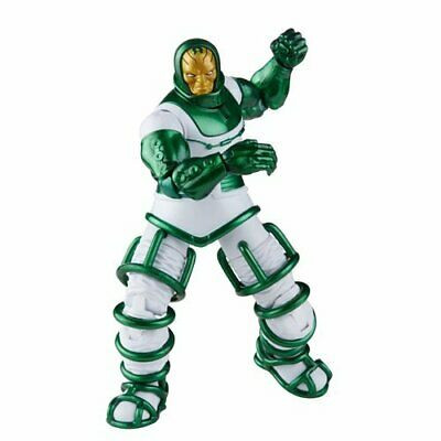 Green and white action figure