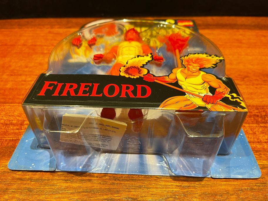 Firelord action figure in package