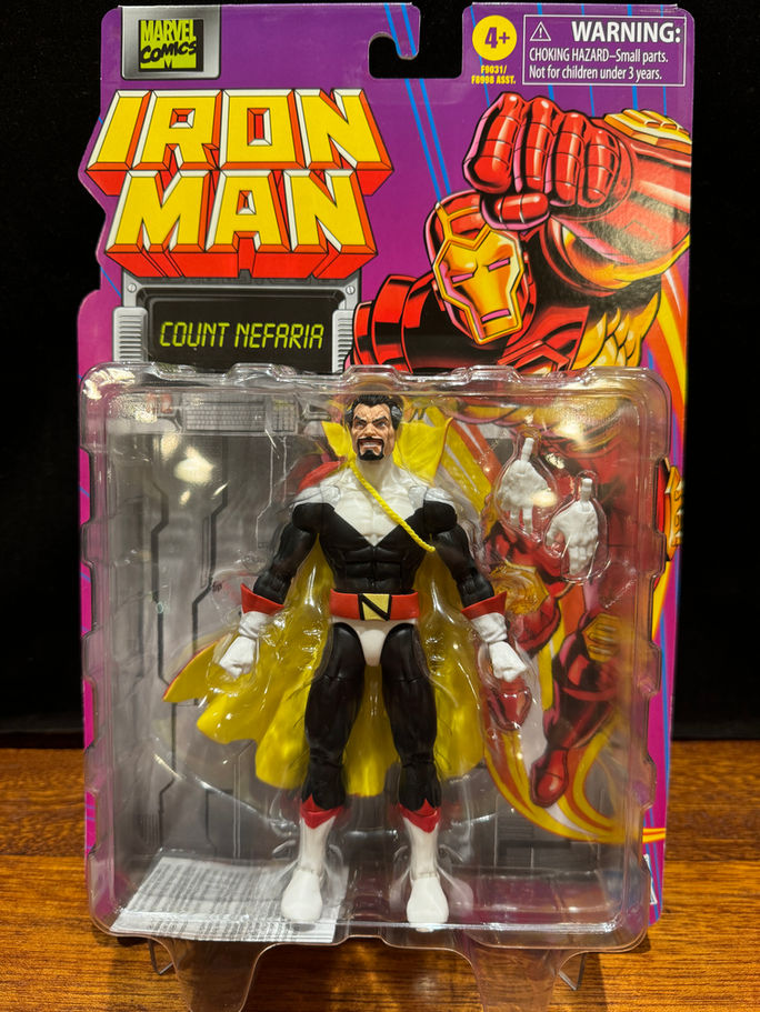 IRON MAN RETRO Marvel Legends COUNT NEFARIA 6" Action Figure