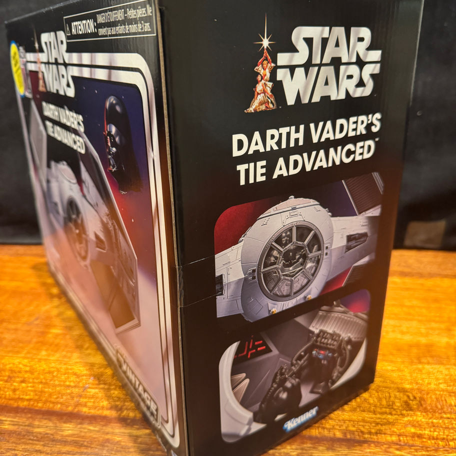 STAR WARS Vintage Collection DARTH VADER'S TIE ADVANCED with Carded VC334 Figure