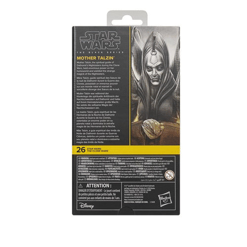 Star Wars Black Series Mother Talzin #26 Clone Wars Action Figure
