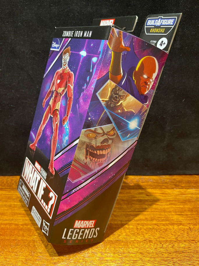 Marvel Legends What If...? Zombie Iron Man figure box