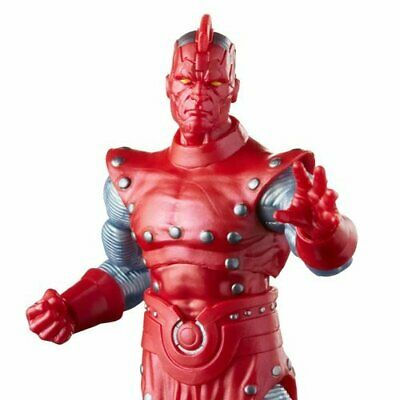 Red, armored figure with a horn