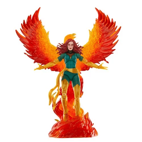 X-Men Marvel Legends Series Jean Grey with Phoenix Force Deluxe 6-Inch Action F