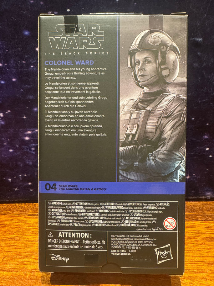 Star Wars Black Series COLONEL WARD #04 6" Action Figure