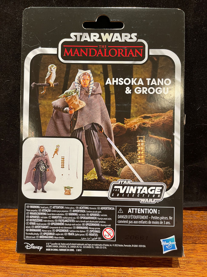 Ahsoka Tano & Grogu Star Wars Vintage Collection