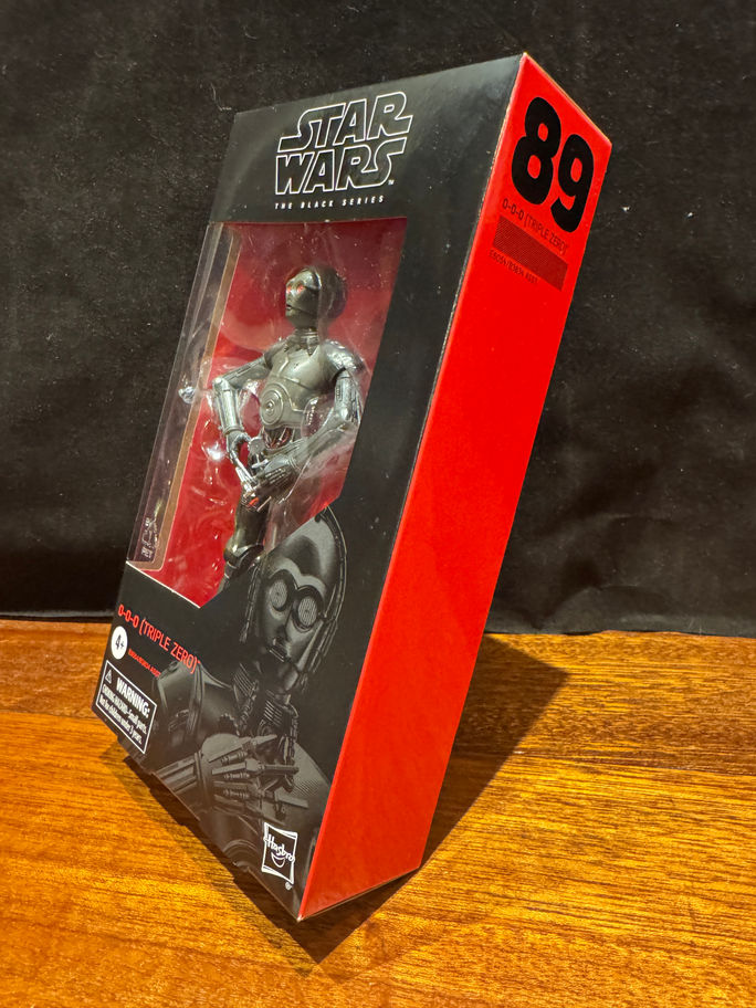 STAR WARS Black Series 0-0-0 (Triple Zero) #89 6" Action Figure