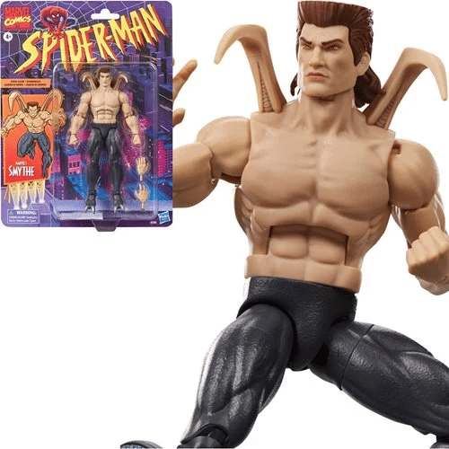 Spider-Man Animated Series Marvel Legends Smythe Retro Cardback Action Figure