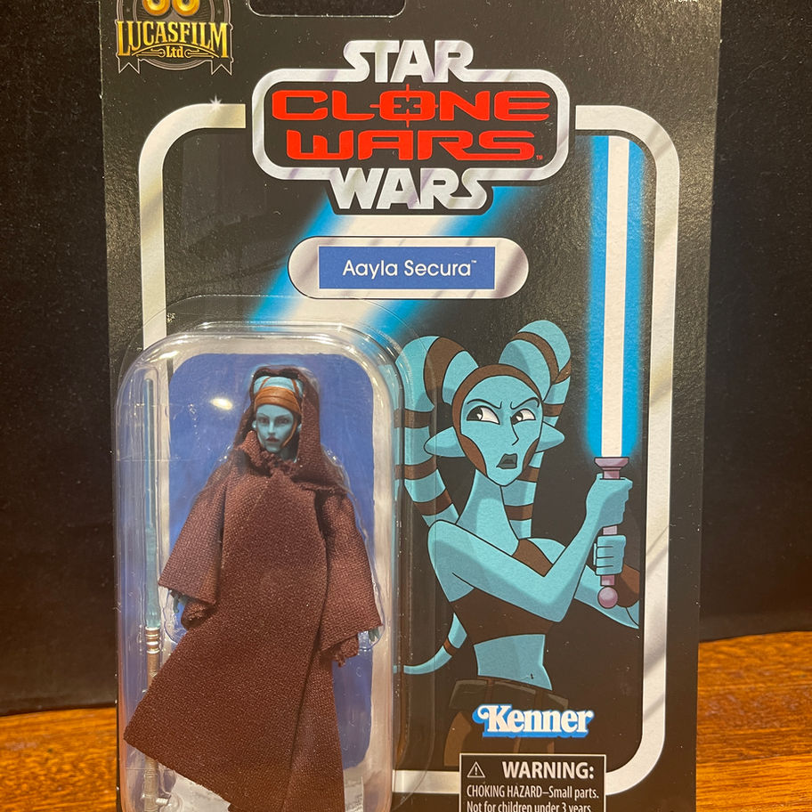 Aayla Secura Star Wars Clone Wars action figure