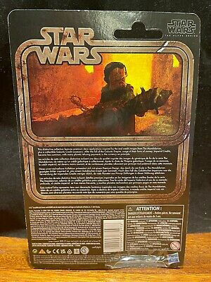 Star Wars action figure back packaging