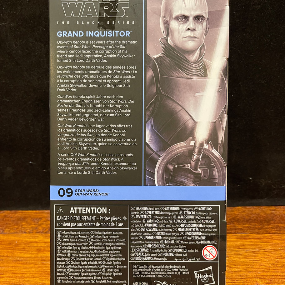STAR WARS Black Series GRAND INQUISITOR #09 6" Action Figure