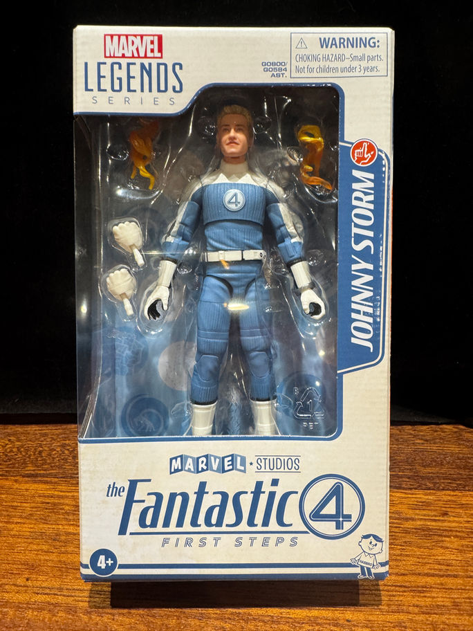 Marvel Legends JOHNNY STORM Fantastic 4 First Steps 6" Action Figure